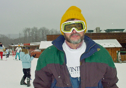 picture of Dwight at the ski slopes 2002